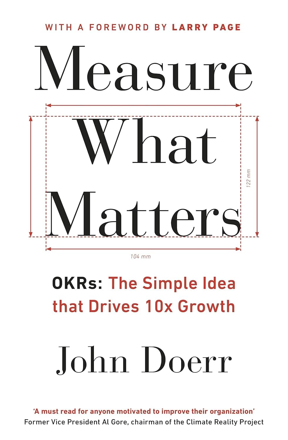 Measure What Matters by Andy Grove