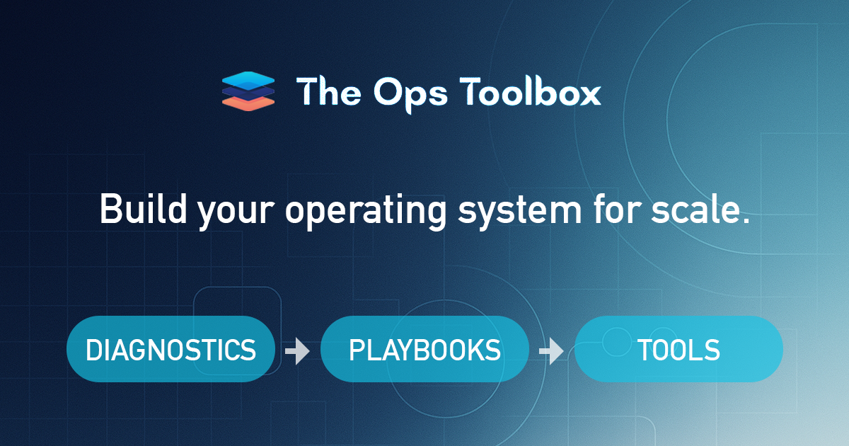 Learning Paths | The Ops Toolbox | The Ops Toolbox